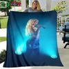 Fashion Spain Female Singer B-bad G-Gyal  Four Seasons Blanket Sofa Cover Travel Bed Plush Blanket Office Break Blanket Gift