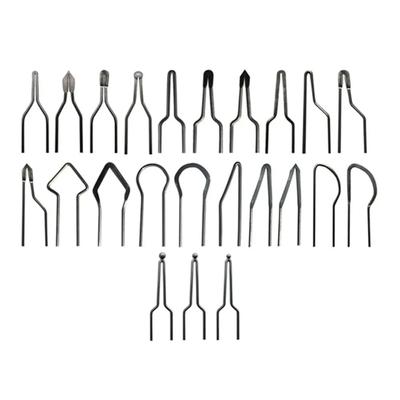 23 Stück Holzbrandstiftspitzen Stabile Ledergravurspitzen Holzbrandspitzen Geeignet für verschiedene Pyrographie-Bedürfnisse