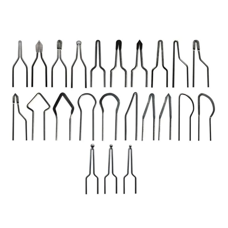 23 штуки Наконечники для выжигания по дереву Прочные наконечники для гравировки по коже Наконечники для выжигания по дереву Подходят для различных пирографических нужд 1