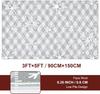 Christmas Area Rug Rugs Soft Washable Rug for Bedroom, Non Slip Snowflake Xmas Throw Rugs Winter Checkered Christmas Carpet for