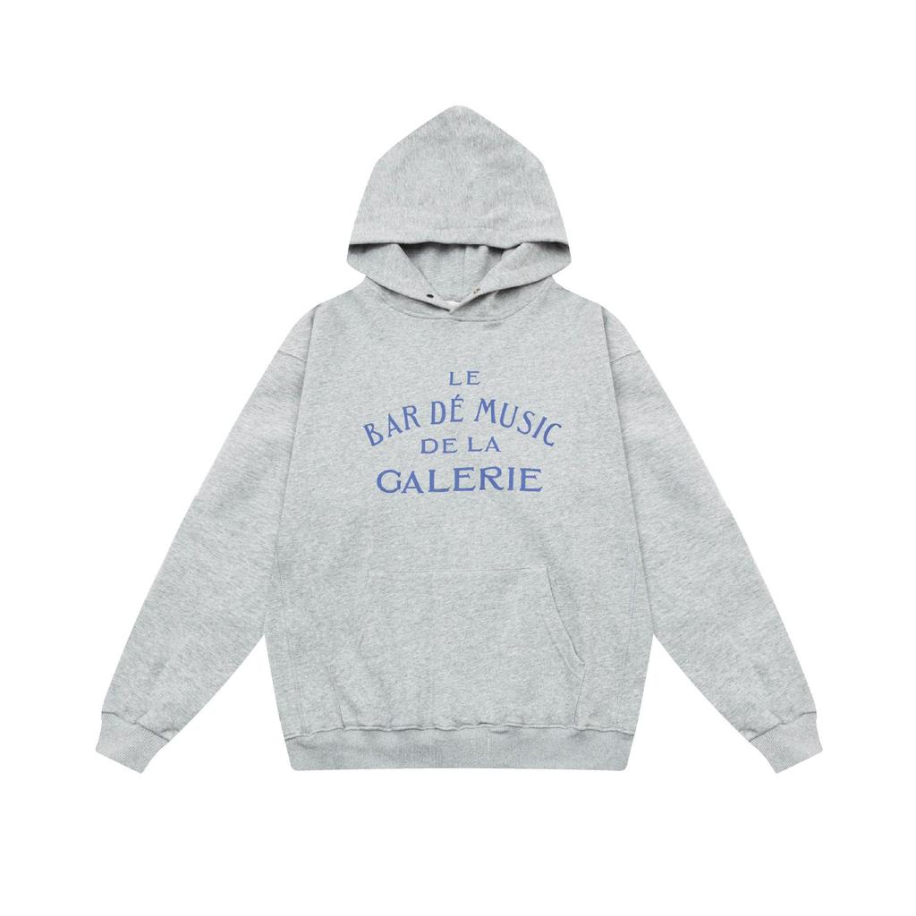 Unisex Trendy Hooded Sweatshirt with 2024 Autumn/Winter Logo Print