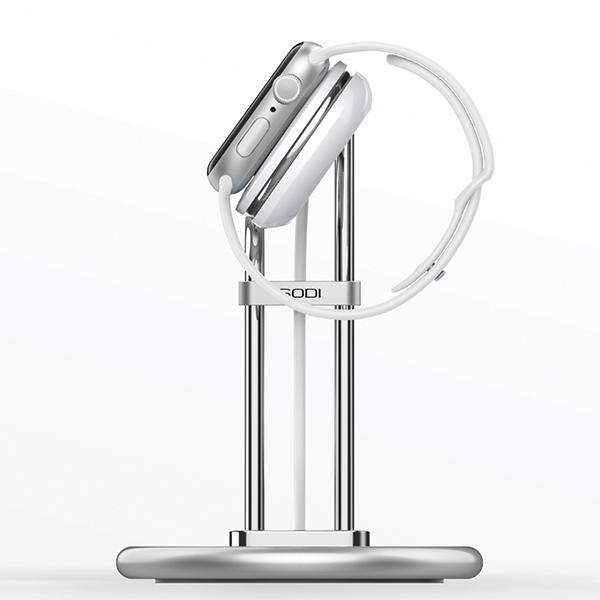 Stojak Do Apple Watch SODI SAW-300 Srebrny