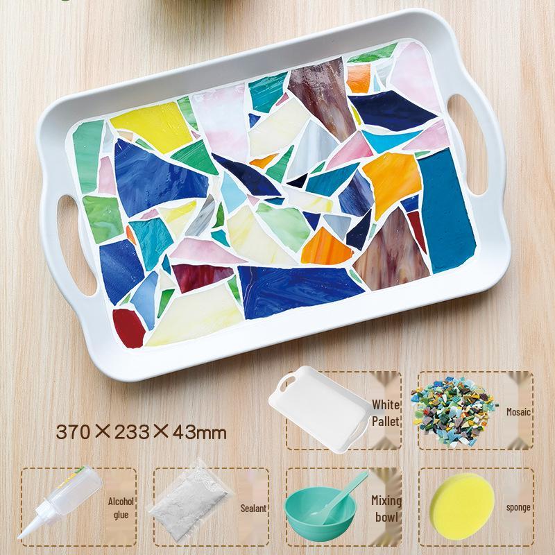 

Скандинавский поднос ручной работы DIY: Блюдо для хранения свежих фруктов и десертов для обеденного или чайного стола.