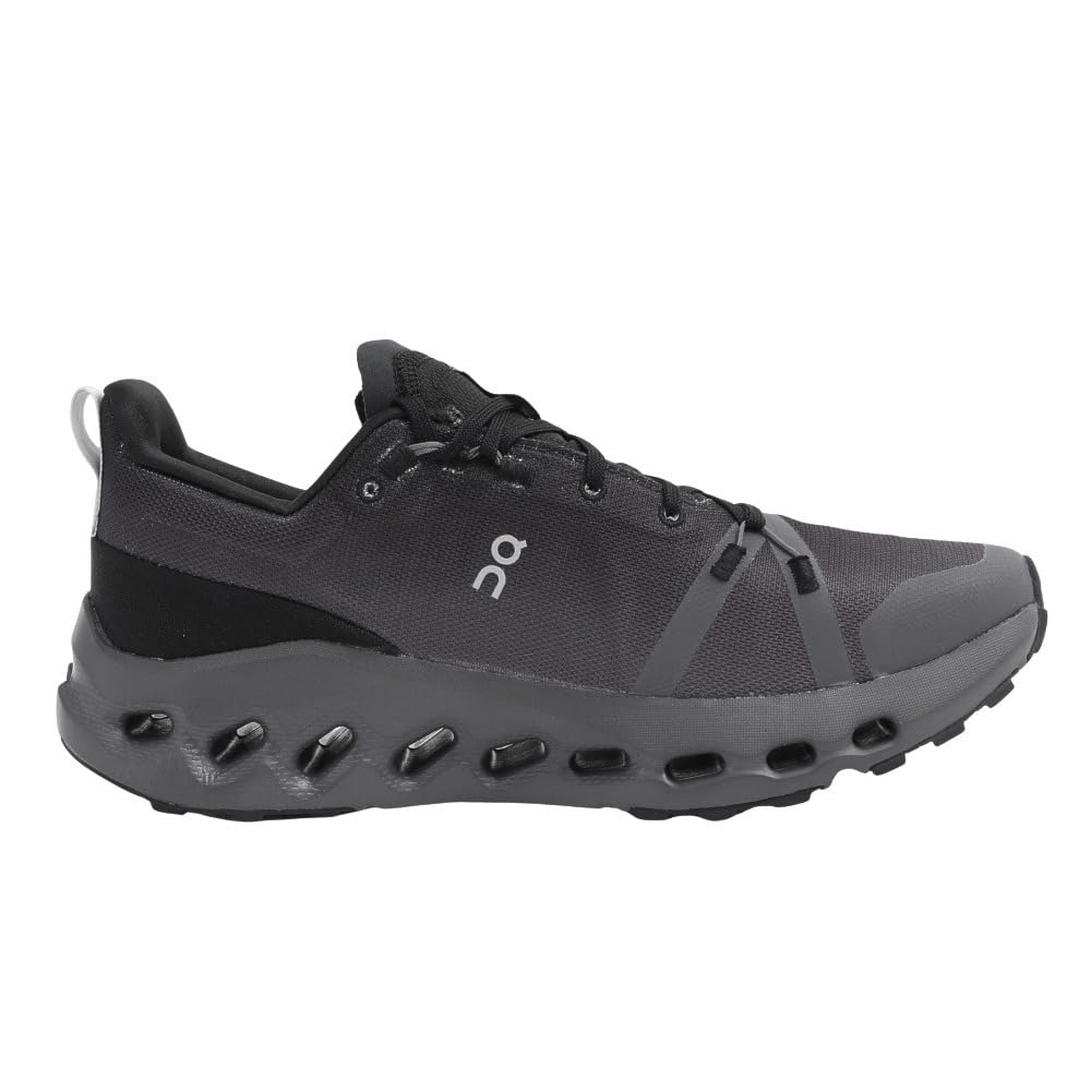 On Cloudsurfer Trail WP Black Eclipse Running Size Cm Men's Shoes, 26.0
