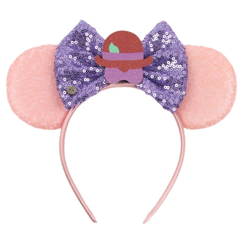 Nieuwste Mickey Mouse Oren Hoofdband Kid Adult Festival Party Pailletten Strik Haarband Vrouwen Baby Girl Party Haar Accessoires