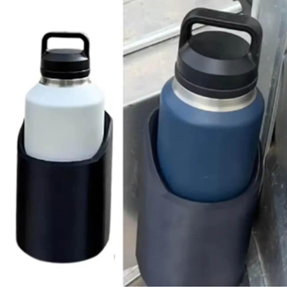 Magnetic Design Magnetic Cup Holder Black Color Magnetic Water Bottle Rack Outdoor Use