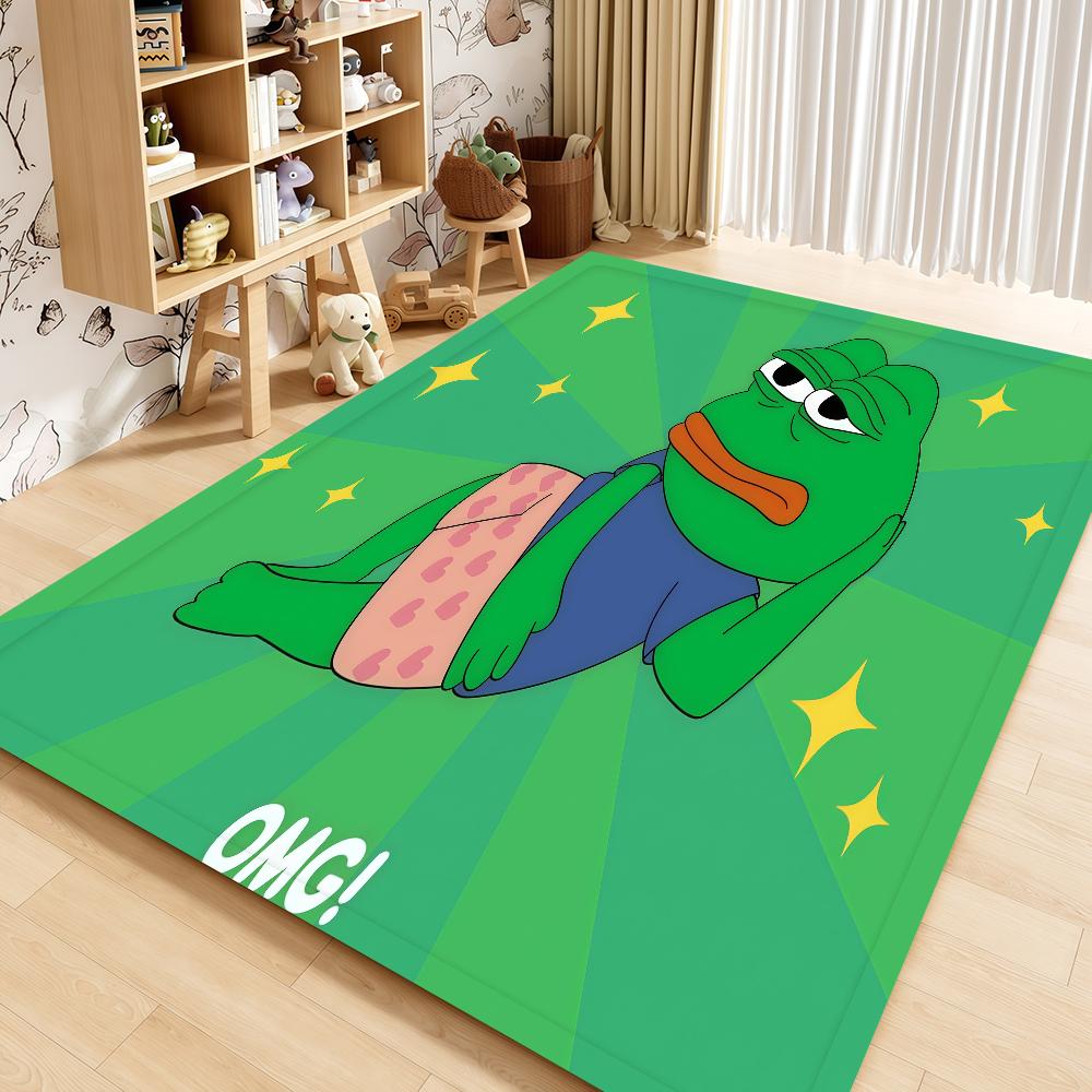 Tappetino La Camera da Letto Ingresso Bagno Rana Stravagante Decorazione Pavimento Corridoio Tappetino Porta Tappeto Divertente P-Pepe Soggiorno Balcone