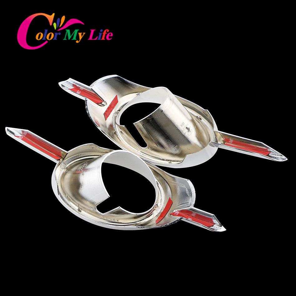Car Sticker Front Fog Lamp Trim Fog Light Covers Case for Chevrolet Cruze Sedan Hatchback 2009-2016 Car Styling