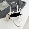 Spring New Niche Design Handbag Pu Material Shoulder Bag Trend Personalized Simple Women's Bag Messenger Bag