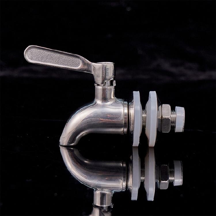 Stainless Beverage Tap 12mm Easy Flowing Metal Tap for Wine & Juice Serving