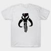 Asian Size Cotton Unisex Tshirt Print T-shirt Bounty Hunter Logo #Bobafett T-shirt No-Cut Print Regular Fit