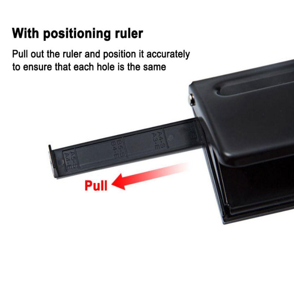 Office School Diary Binding Notebook 6 Hole Punch A3 A4 A5 B4 B5 Loose Leaf Puncher Paper DIY