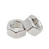 304 Stainless Steel Hex Nut, US Standard, Fine & Coarse Thread, A2-70, Sizes 2#-10#, 1/4, 3/8
