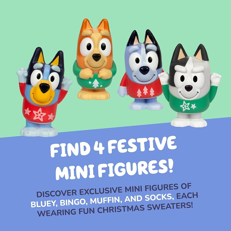 Bluey Mini Figures Surprise Advent Calendar