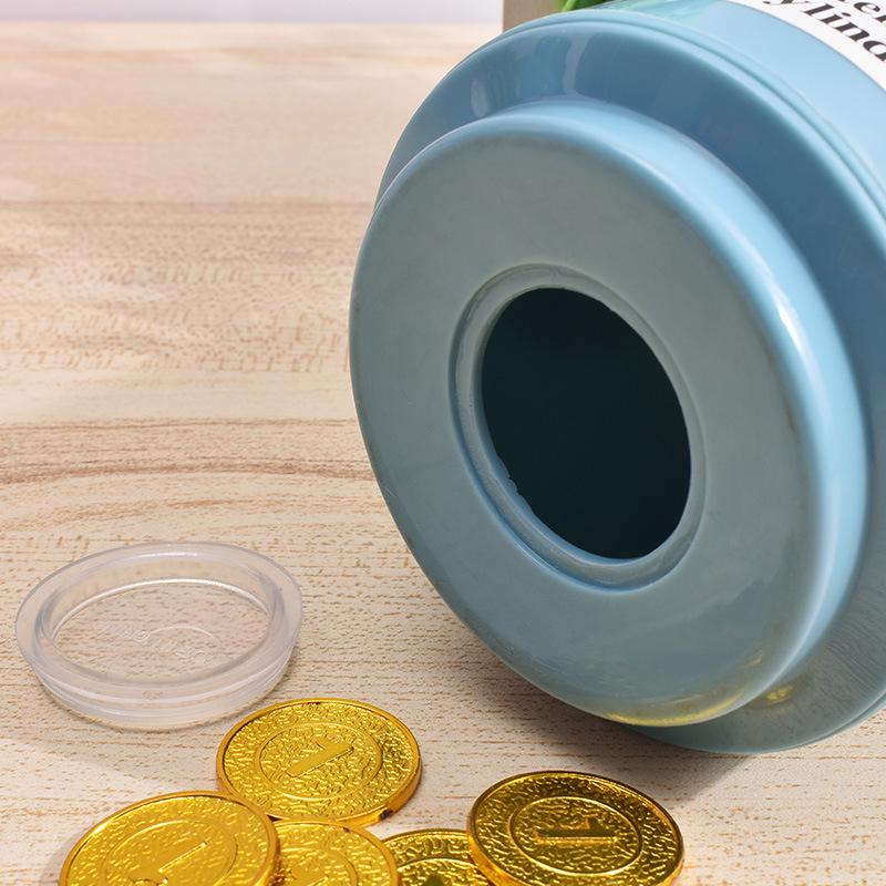 Creative Children's Christmas Gift: Gas Cylinder Piggy Bank Home Decoration