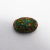 Lab-Created Opal Loose Gemstone Doublet Multi Color 6.35 ct Oval Cut for Jewelry Making and Crafts