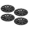 4PCS 20in Wheel Hub Cap Matte Black Personalized Wheel Rim Hubcap Replacement