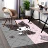 Anime Cartoon Design Chair Mat - Non-Slip Carpet for Office Chair, Home Decor, Living Room, Bedroom, Game Room & Dormitory (Seasonal Gift).E095