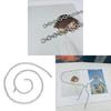 Elegant Water Silver Metal Waist Chain For Women With Adjustable Hook Closure