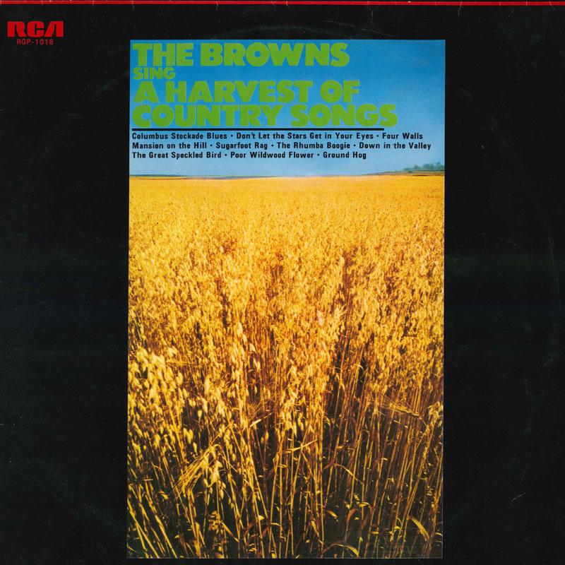 

LP Record BROWNS - Down in the Valley RGP1018 RCA 1972 Japan Country/Folk Used