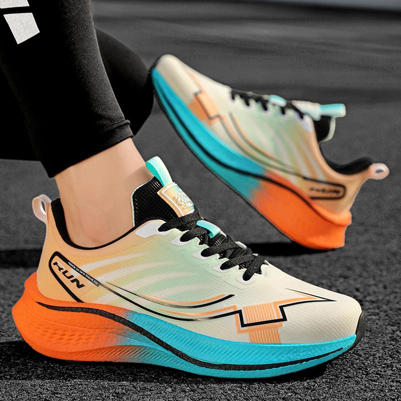 Men's Outdoor Sneakers Breathable Four Season Casual Speed Runing Shoes Wear-resistant Soft-sole Comfortable Racing Sports Shoes