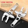 Llave multifuncional para fregadero de baño, grifos de inodoro, llave de reparación de 6-68mm, gran apertura ajustable
