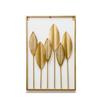 Leaf Shape Wall Decoration Gold Metal Pendants New Decorative Wall Ledges  Living Room