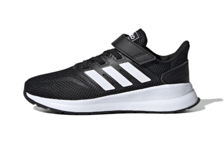 Adidas Neo Runfalcon Run Falcon Slip Resistant Abrasion Resistant Low top Running Shoes Black White EG1583 33.5