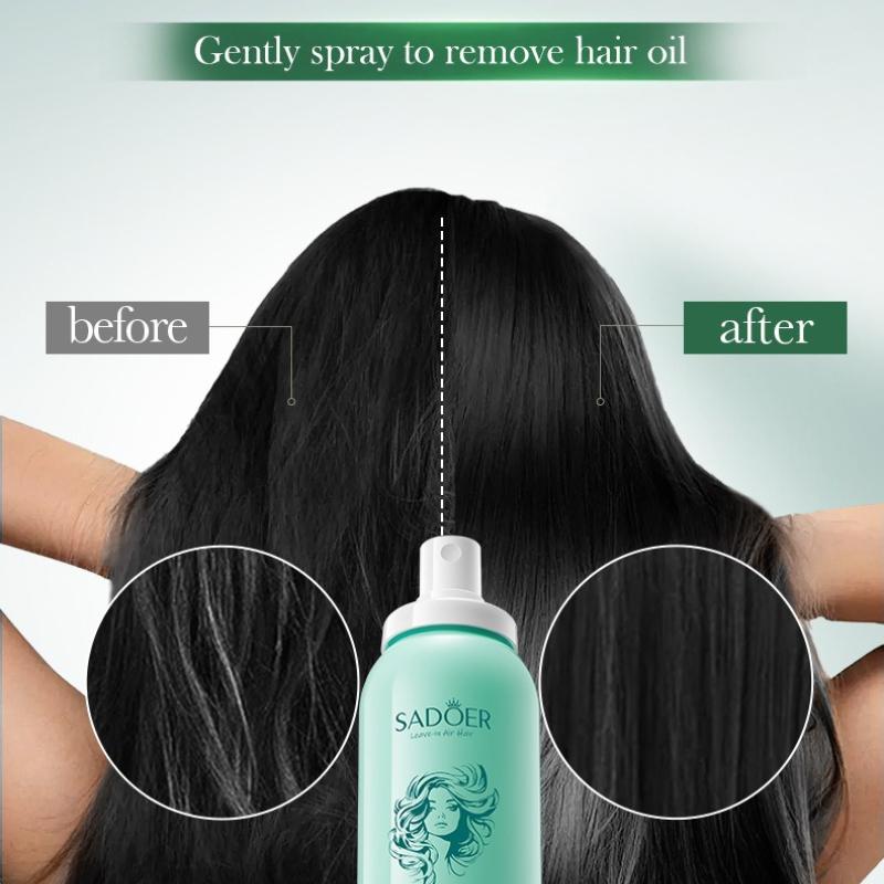 Hair Fluffy Spray SADOER Oil Removal To Improve Hair Slump Smooth Spray
