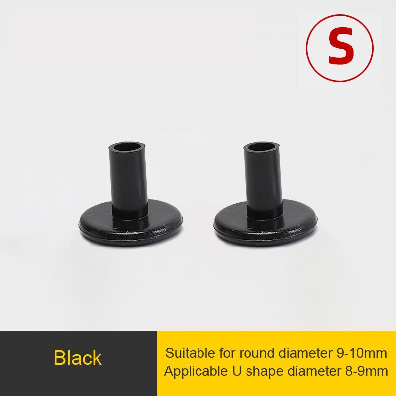 2 Peças Protetores Antiderrapantes para Salto Alto Brilhantes Transparentes Rolhas de Salto Tampas de Reparo de Salto Coberturas para Sapatos Femininos Silenciador Acessórios para Sapatos