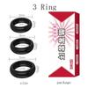 Male Penis Cock Ring Delay Ejaculation Scrotal Binding Ball Stretcher Penis Enlargement Silicone Cockring Sex Toy For Men