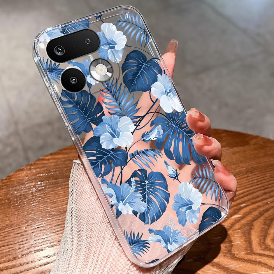 Cases For OPPO Realme 16 Pro 16 Pro Plus Yellow Duck Girl Antifouling Trendy Transparent Housing For Realme 16Pro 16 Pro+ Fundas