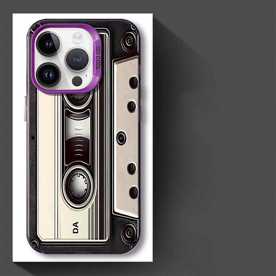 Phone Cover Case for iPhone 17 Pro Max 12 Pro Air 11 15 13 16 14 Plus Retro Creative Pattern