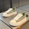 Fashion Men's Trending Low Top Canvas Skateboarding Breathable Shoes Stduents Boys Male Popular Casual Soft Sole Running Sneakers For Teens