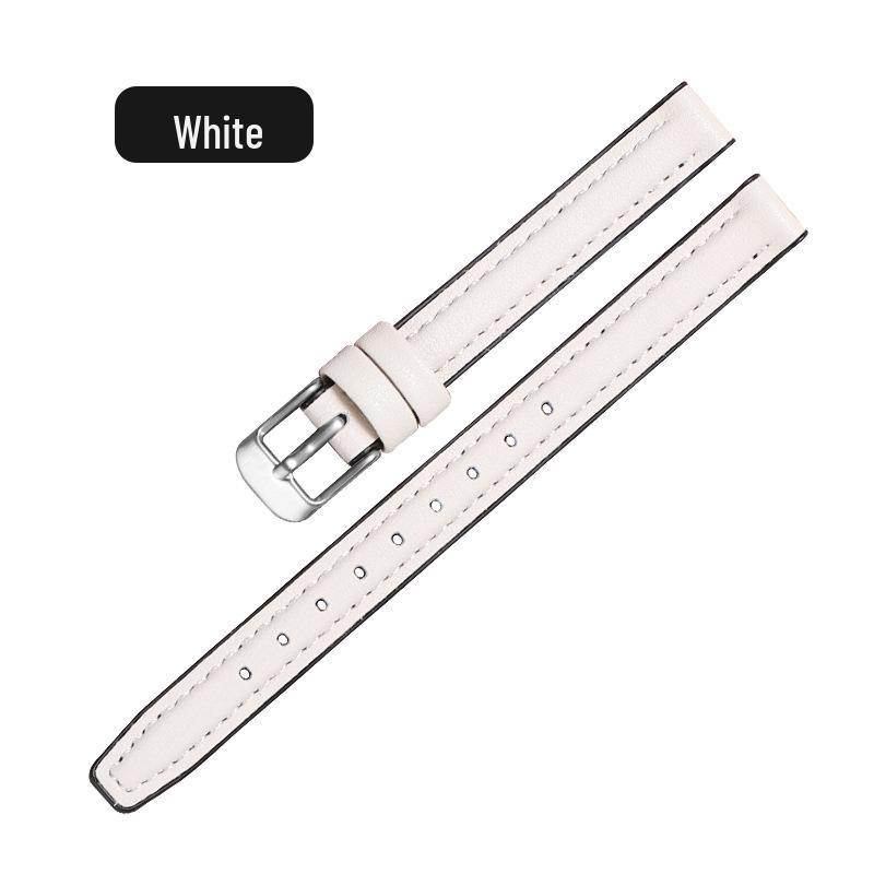 Colorful Small Silicone Watch Band, Plain Weave Design, Quick Release, Ladies' Style, 10/12/14/16mm Universal Fit