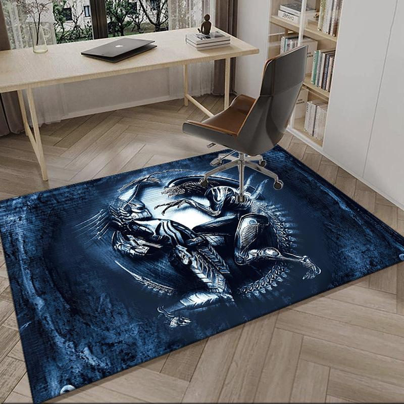 Alien Artwork  Carpet, Kitchen Rugs, Yoga Mat, Non-Slip Mats, Rug for Bathroom, Living Room bedroom, Camping Rugs Christmas Gift