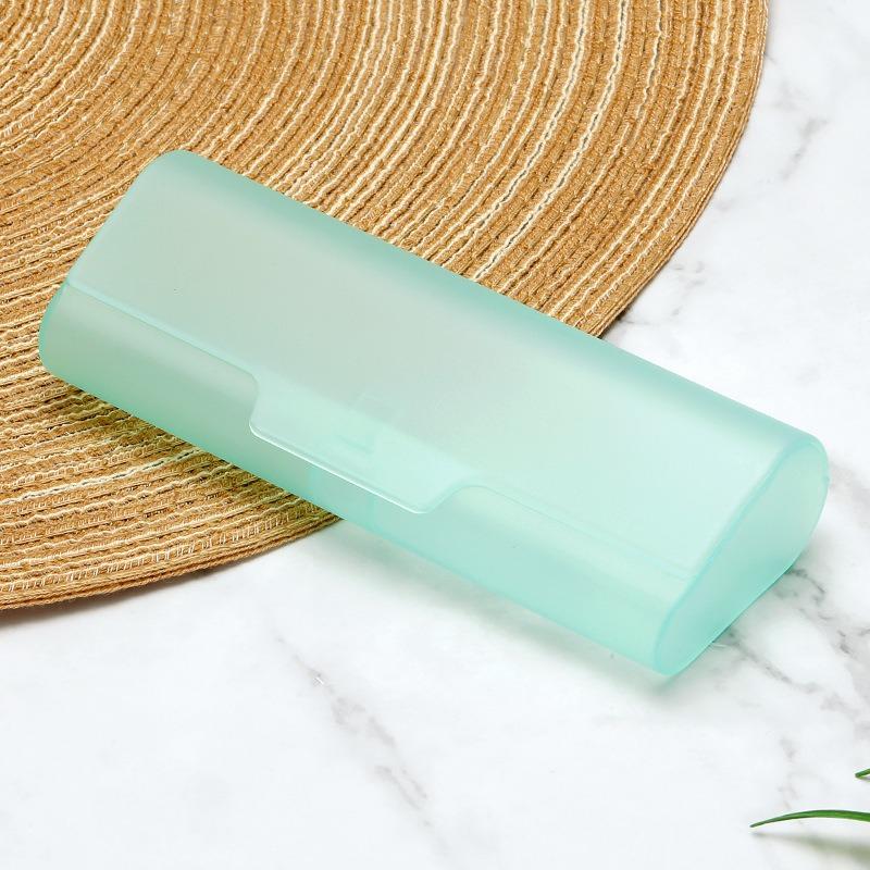 Transparent Plastic Sunglasses Case for Glasses Hard Sun Galsses Case Protector Box Students Reading Glasses Case Box Portable