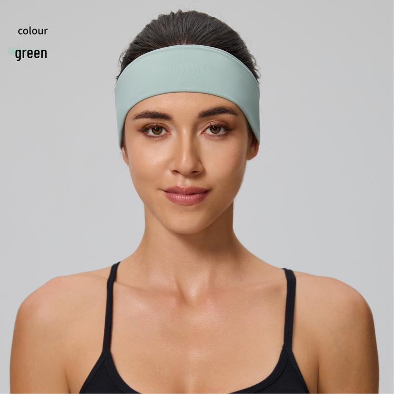 Unisex Sweat-Absorbing Sports Headband for Yoga, Running, and Cycling