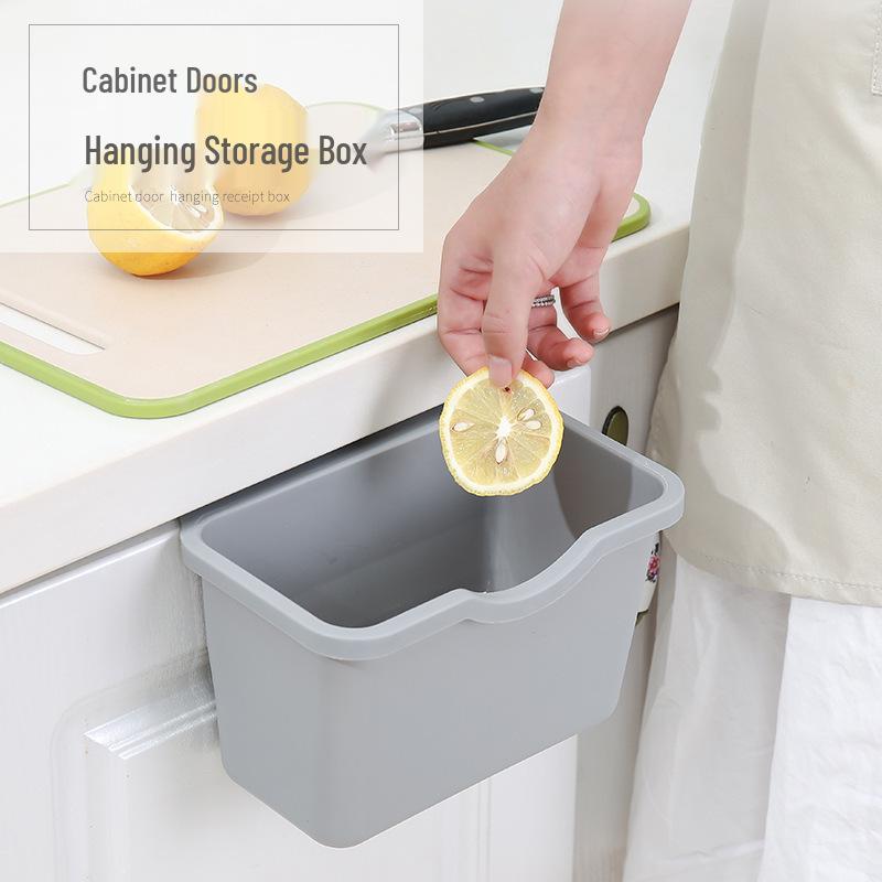 Creative Kitchen Cabinet Door Hanging Trash & Storage Box
