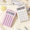 12 Digit High-color Sugar Calculator High Sensitivity Button Portable Calculator  Office School