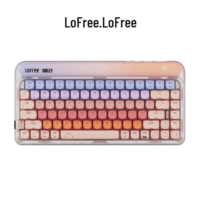 

lofree Smile Triple-Mode Hot-Swappable Mechanical Keyboard