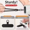 Adjustable Mobile Phone Strap Lanyard Crossbody Phone Lanyards Neck Rope with Patch for iPhone Cell Phone Hanging Cord Strap