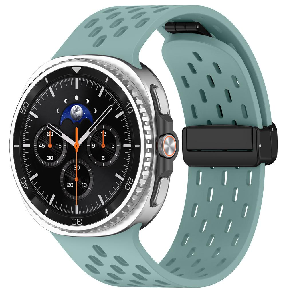 Magnetic Band For Samsung Galaxy Watch 8 44mm 40mm Strap Silicone Sports Breathable Correa Bracelet Galaxy Watch 8 Classic 46mm