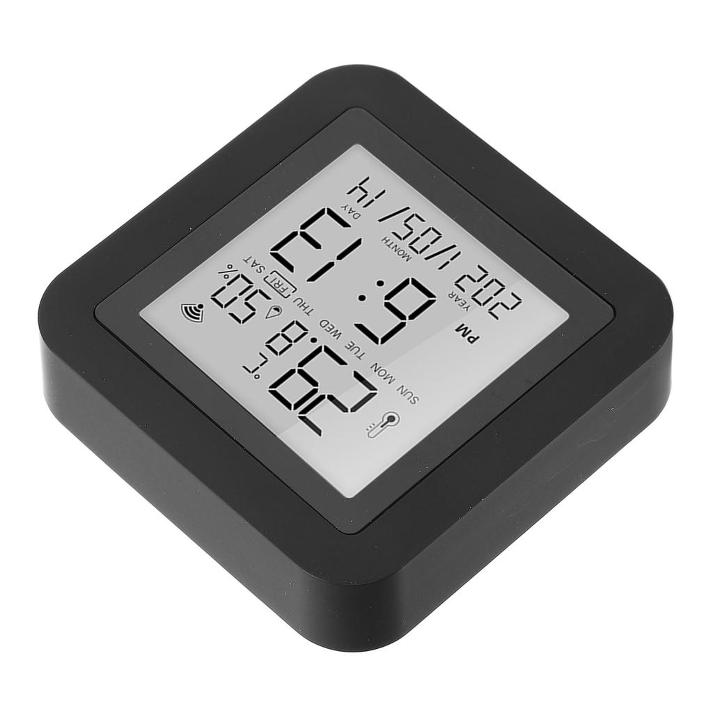 Digitales Hygrometer Thermometer LCD Hintergrundbeleuchtetes Display Datenspeicher Smart Temperatur Feuchtigkeitsmesser Bla