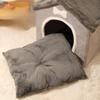 Hundehütte Hundebett Haustiernest Abnehmbares und waschbares Haus Vierjahreszeiten-Universalnest Geschlossenes Zelt Hundehütte Herbst und Winter Verdicktes Katzennest