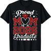Proud Mom of 2026 Graduate T-Shirt Senior Class of 2026 Tee