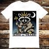 King Of Trash Raccoon Tarot Card Diamond Shirt Meme Gift Tee Funny Unisex Gamer Movie Music 6404 T-shirt