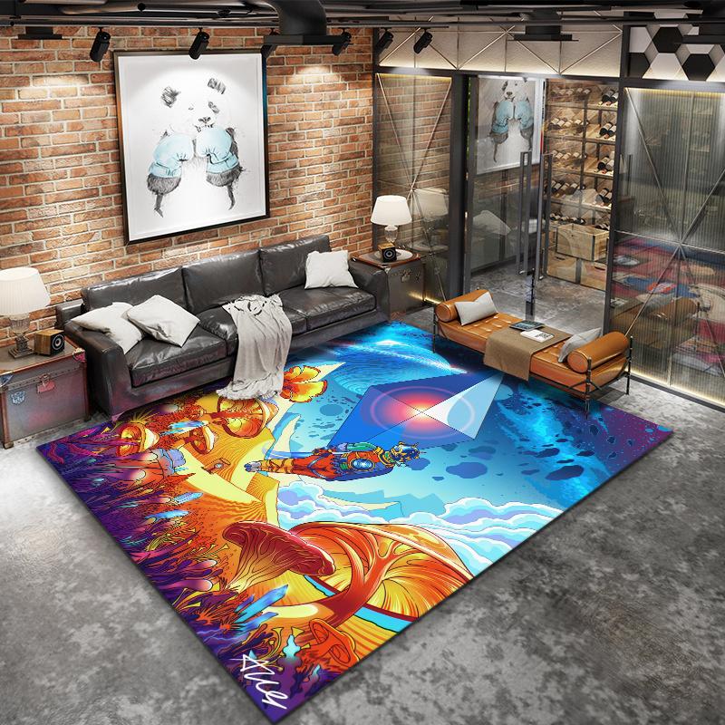 No Mans Sky Carpet Rug for Living Room Bedroom Home Sofa Decoration,Kids play Nonslip Floor Mat