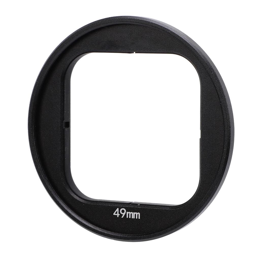 Lens Filter Adapter Ring for 49mm Filters Aluminum Action Camera Lens Filter Holder Protective Frame