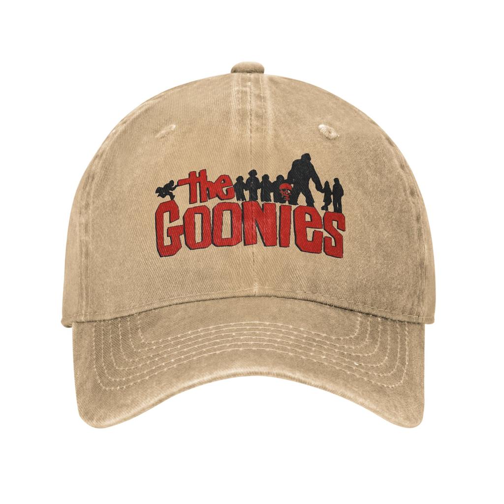 The Goonies Skull  Baseball Caps Casual Distressed Denim Never Say Die Snapback Cap Outdoor Activities Adjustable Fit Caps Hat